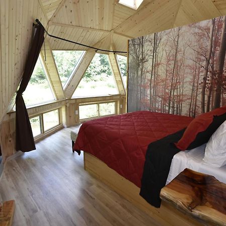 Вилла Natahala Glamping Red Dome #23 Topton Экстерьер фото