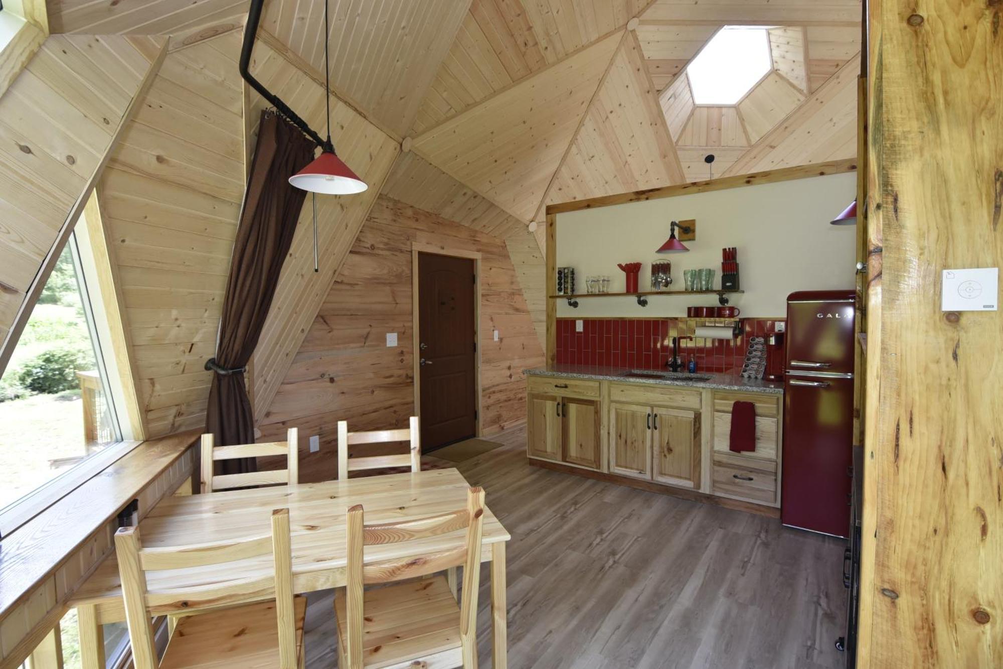 Вилла Natahala Glamping Red Dome #23 Topton Экстерьер фото