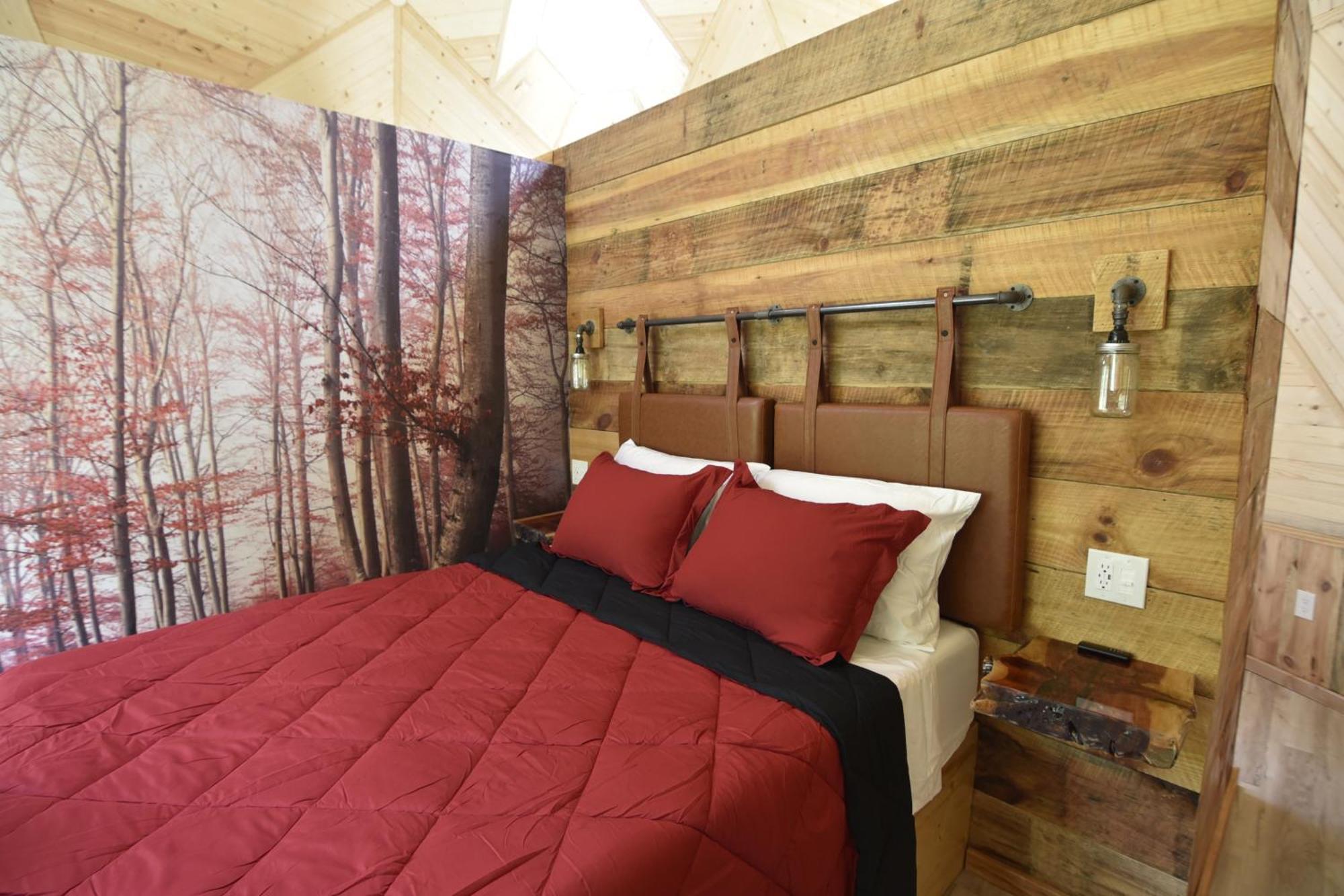 Вилла Natahala Glamping Red Dome #23 Topton Экстерьер фото