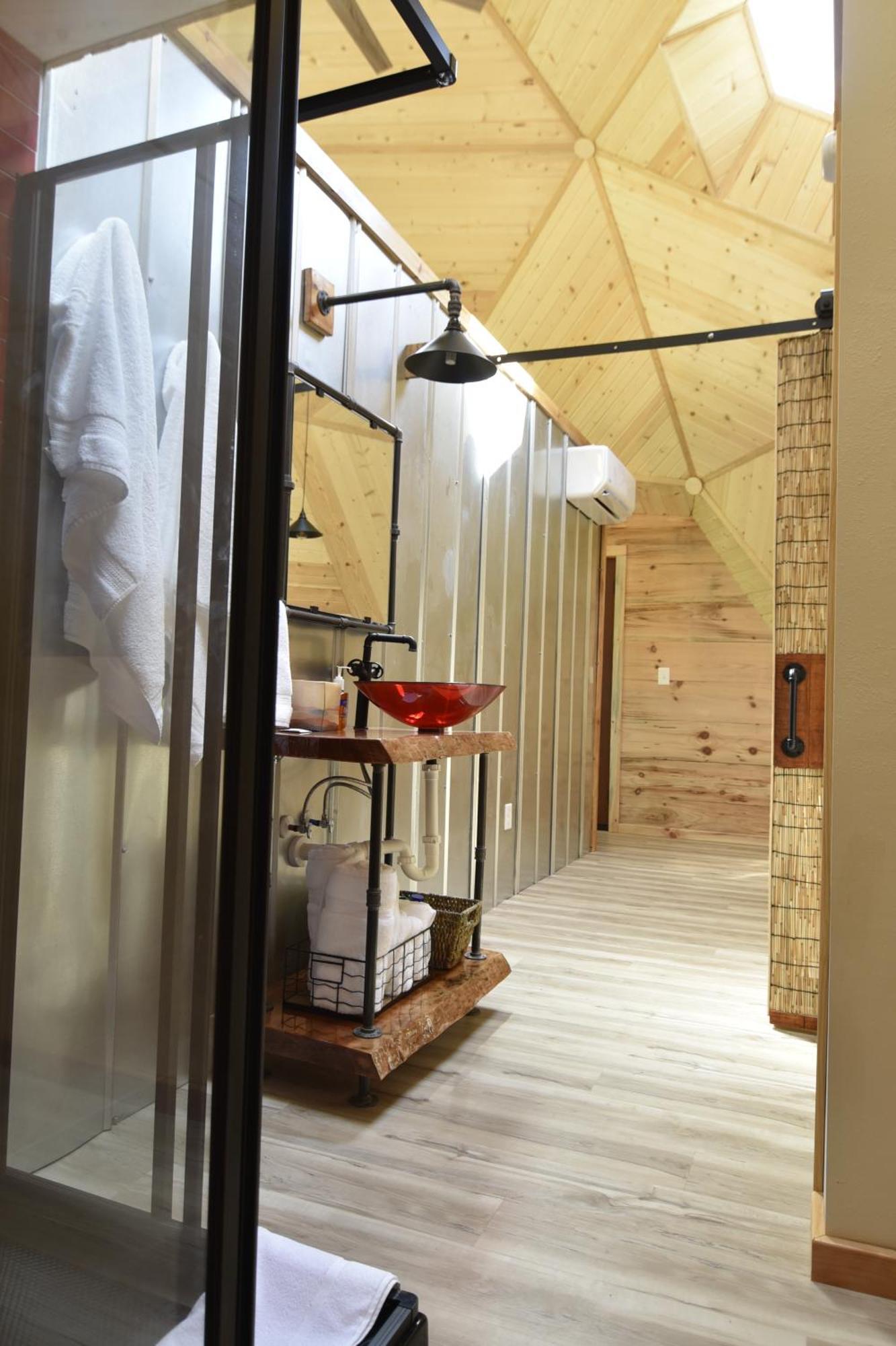 Вилла Natahala Glamping Red Dome #23 Topton Экстерьер фото