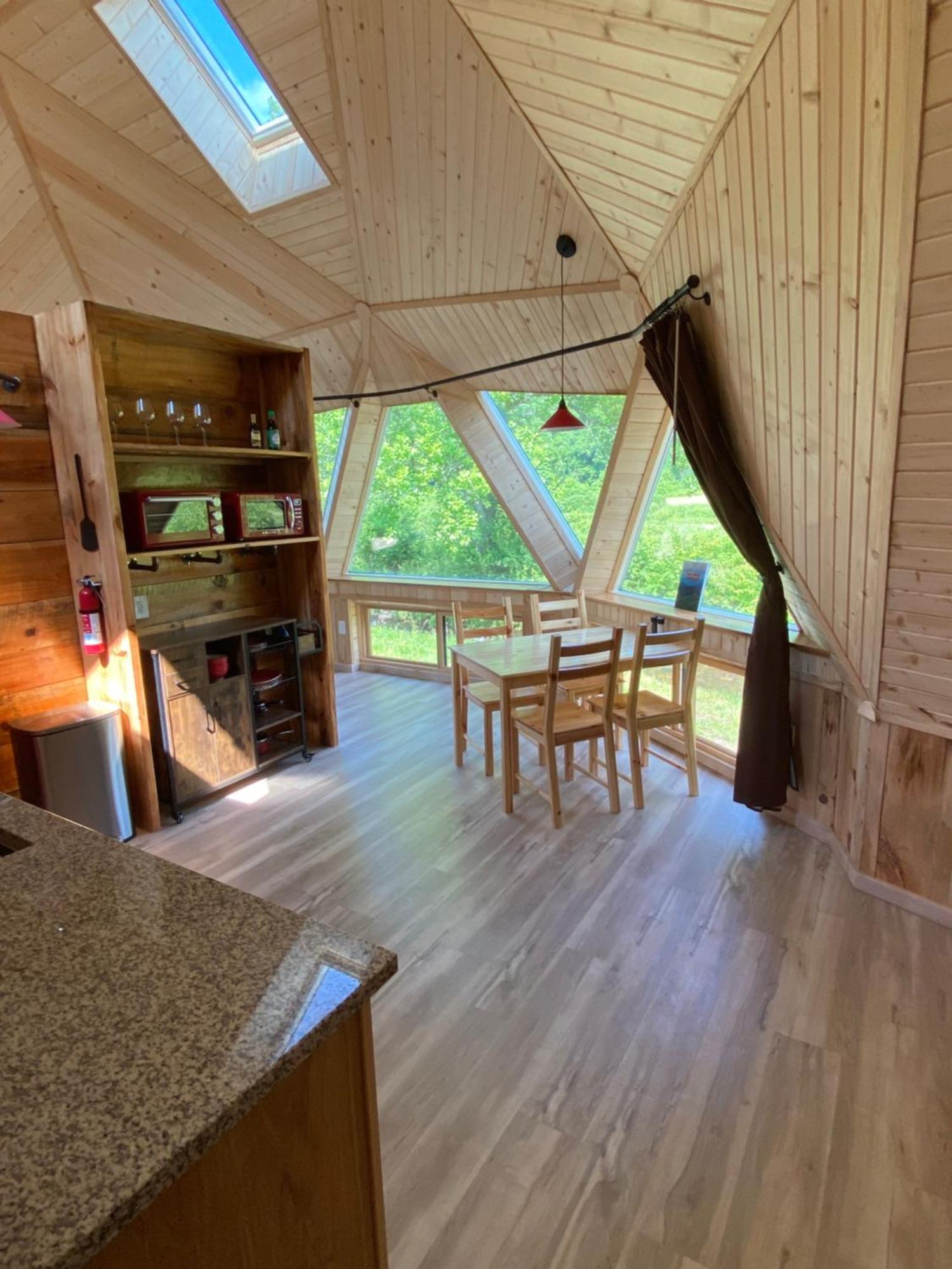 Вилла Natahala Glamping Red Dome #23 Topton Экстерьер фото