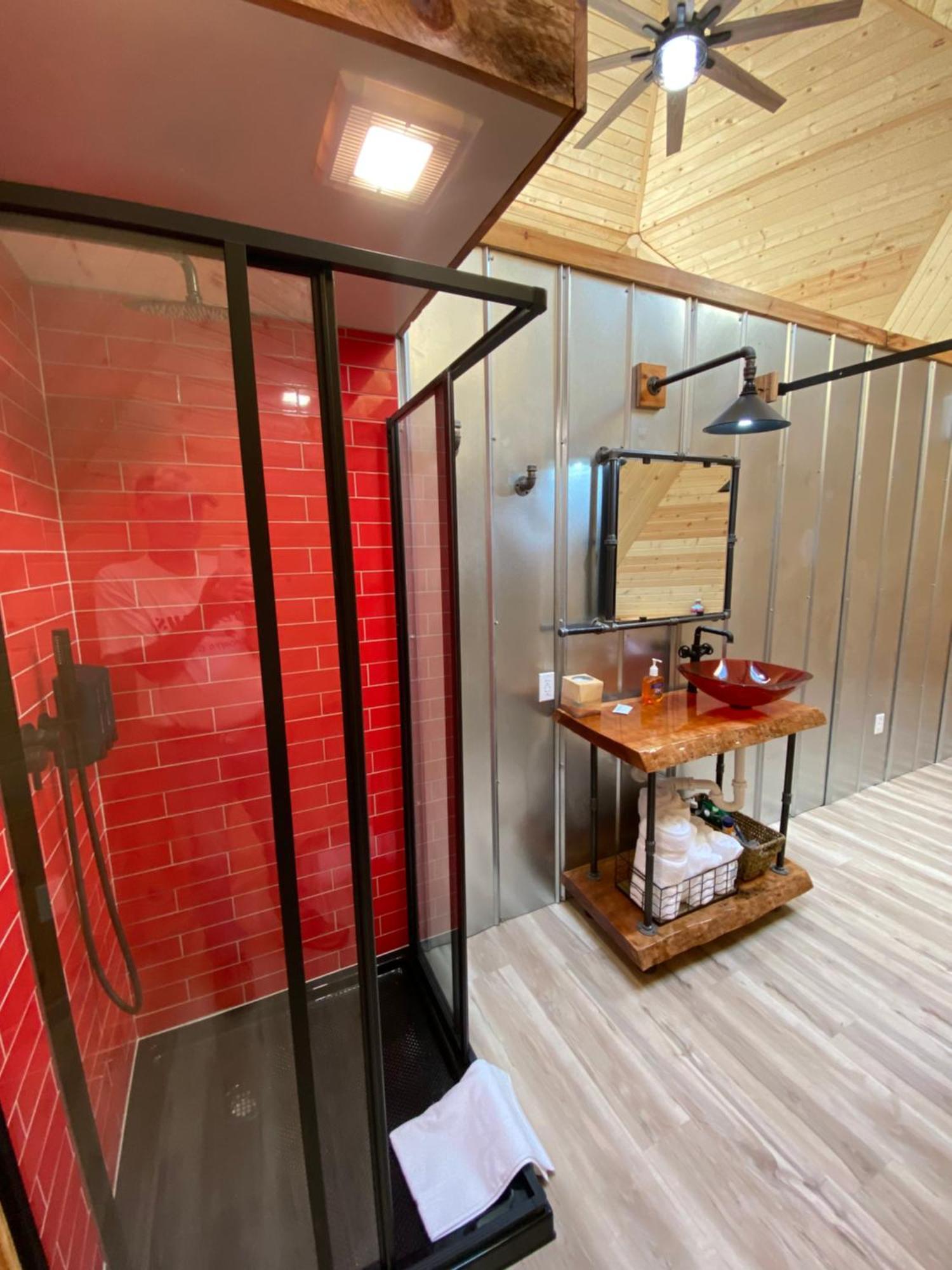 Вилла Natahala Glamping Red Dome #23 Topton Экстерьер фото