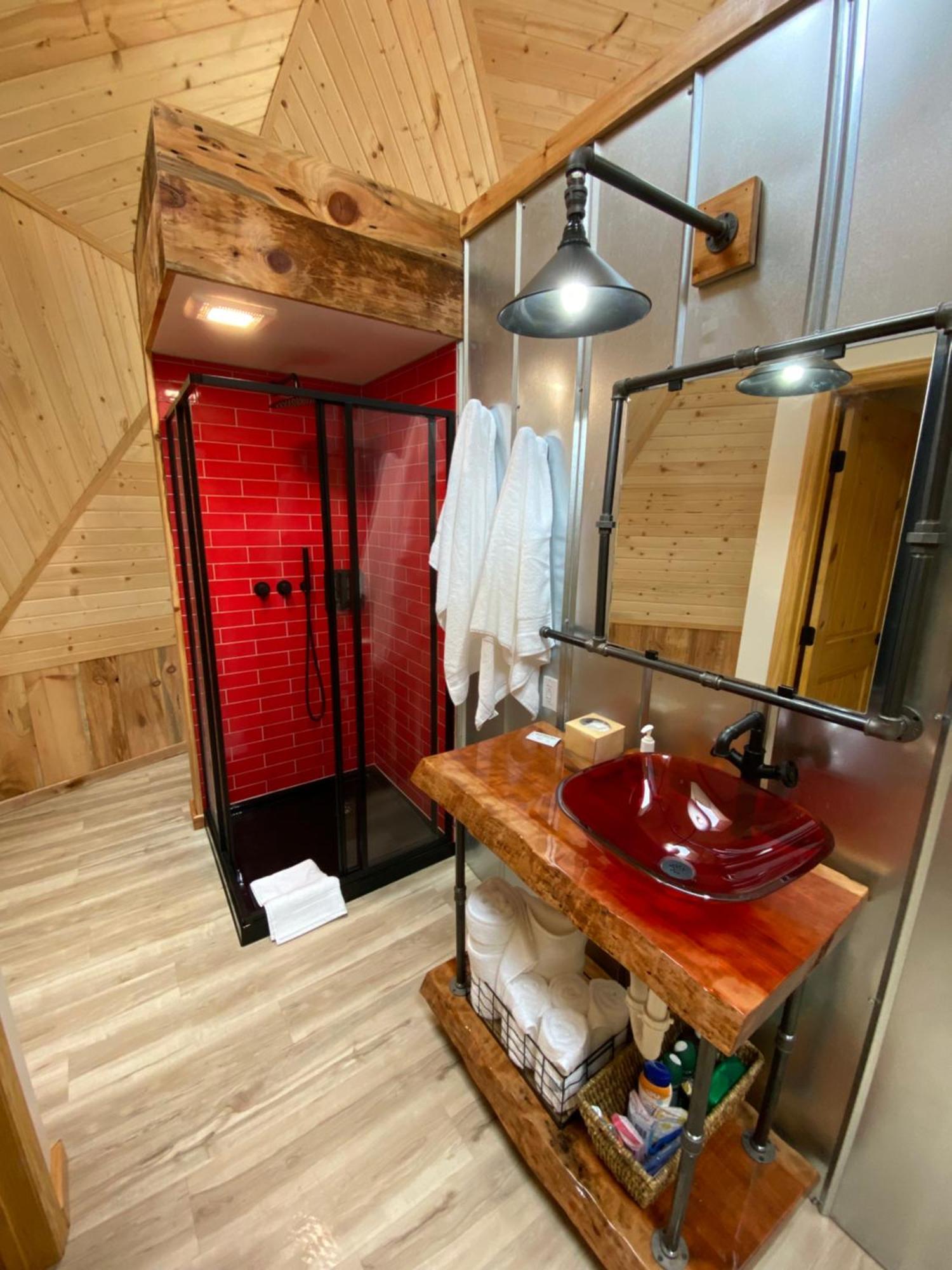 Вилла Natahala Glamping Red Dome #23 Topton Экстерьер фото
